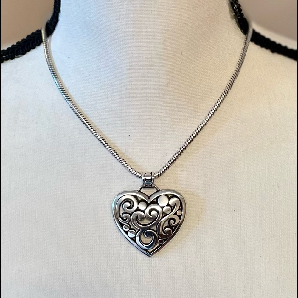 Brighton Contempo Heart Necklace & Earrings
